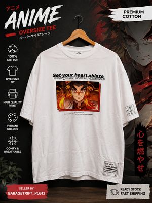 KAOS ANIME KYOJURO RENGOKU SET YOUR HEART BLAZE
