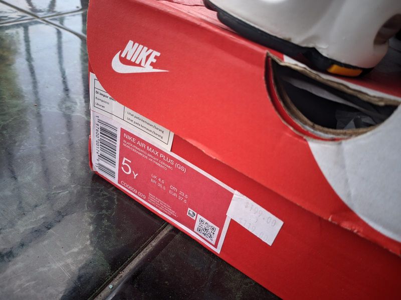 Nike air max plus GS sunset, foto 2