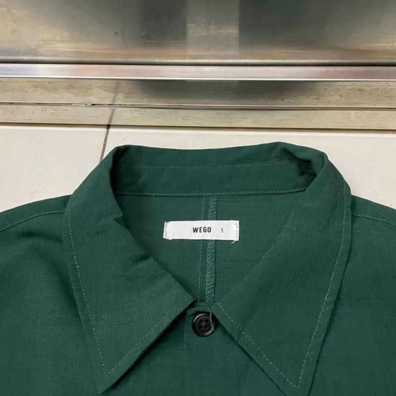 WEGO JAPAN OVER SHIRTS DOUBLE POCKET, foto 7