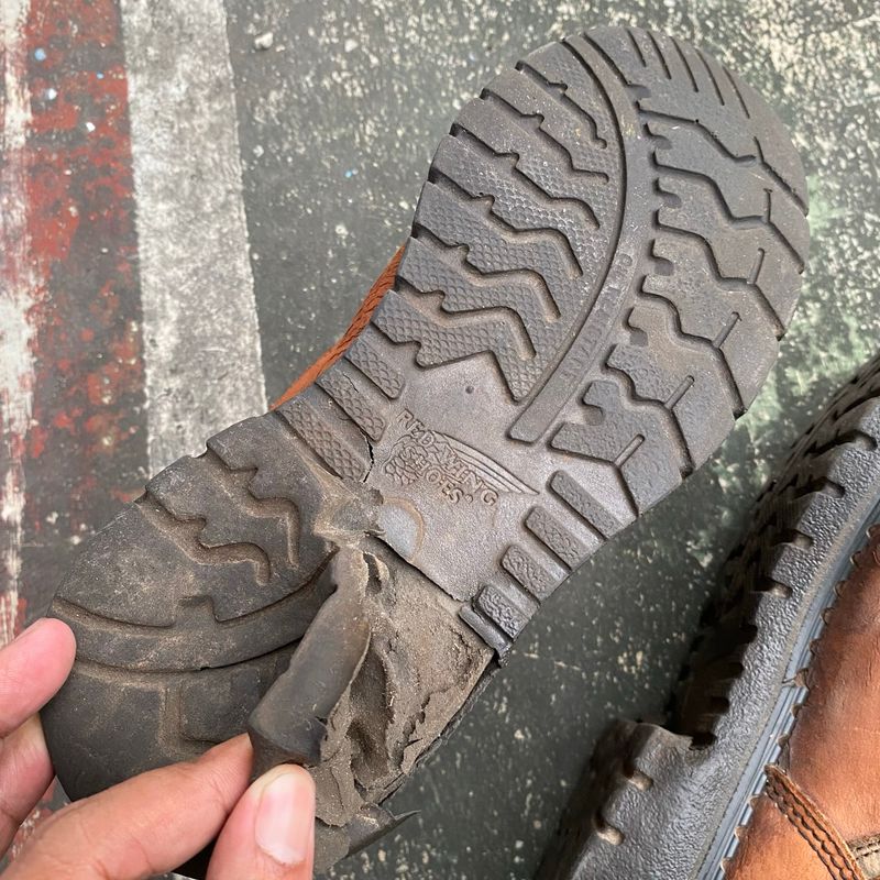 Red wing 2226 dyna force work leather boots, foto 8