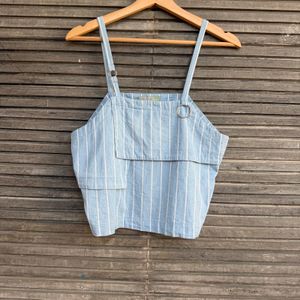 MJ67 - Tank Top Boxy Fit Salur Leaf