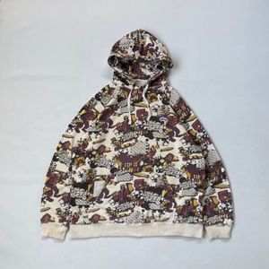 LRG Hoodie Lumberjack AOP Graffiti Hip Hop Y2K