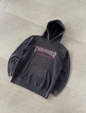 hoodie thrasher fading vtg rare art