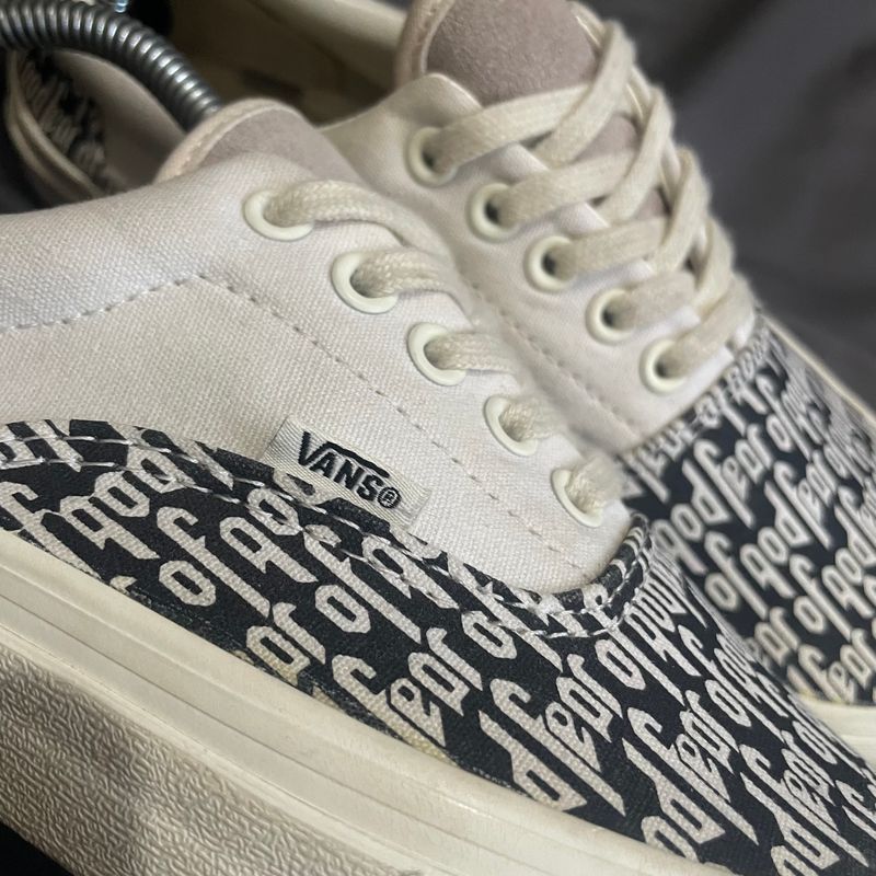 VANS Emo Indie Sneakers Pria white black, foto 3