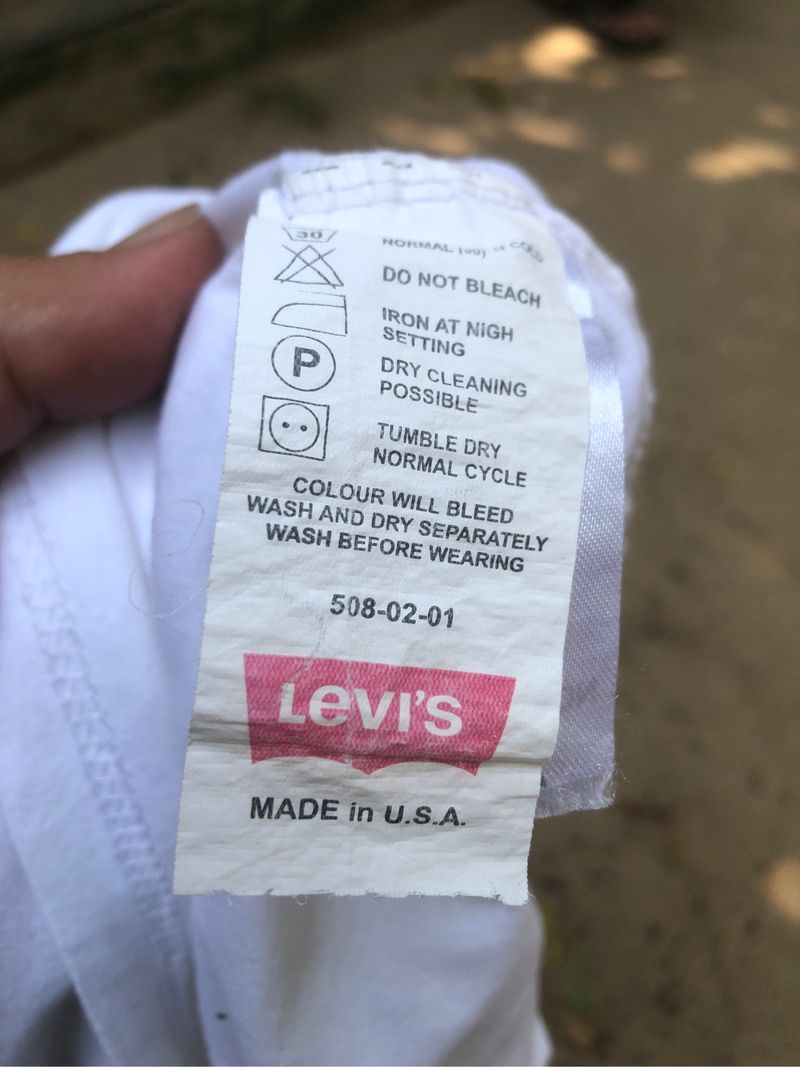 Levi’s big logo white tees, foto 6