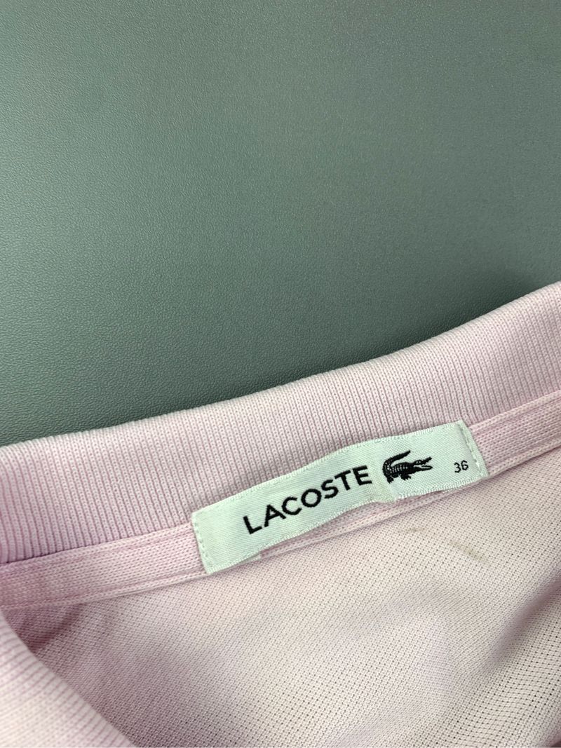 Lacoste Pink Small Logo Polo (M), foto 6