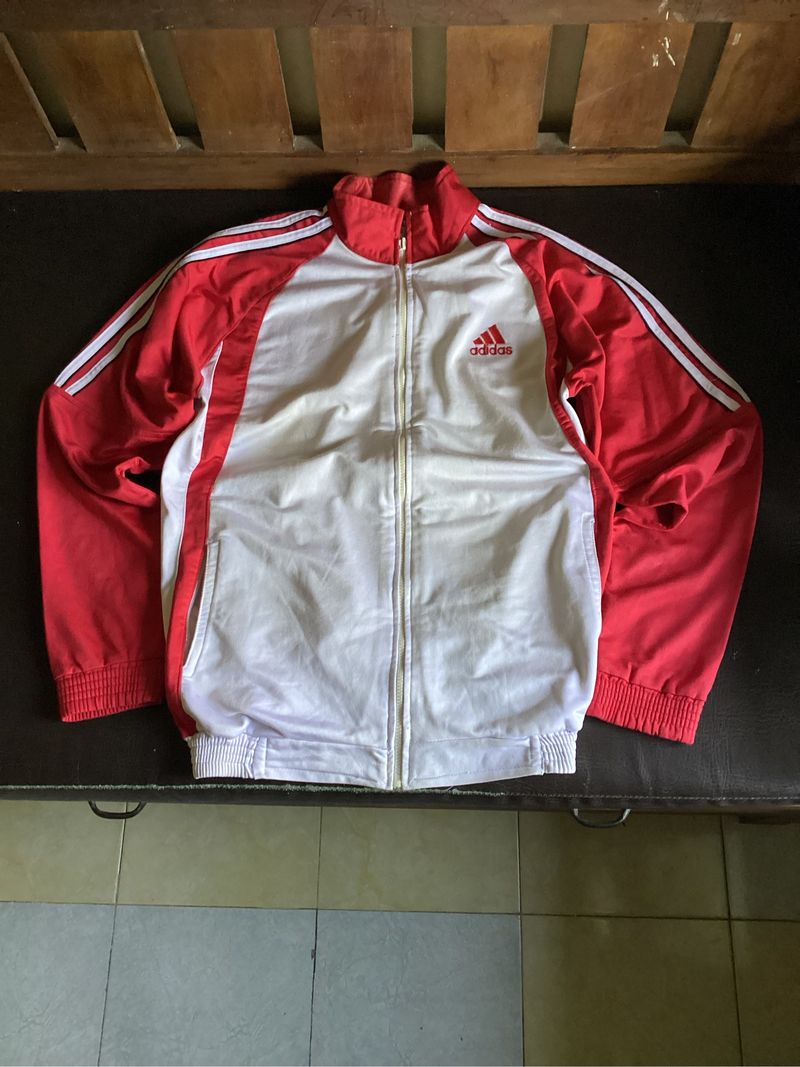 4d1ds Jacket Tracktop Running Red White Basic, foto 4