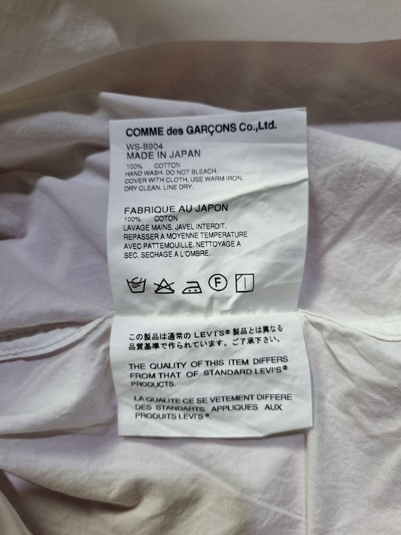 Junya Watanabe X levis Comme des Garcons original CDG short, foto 10
