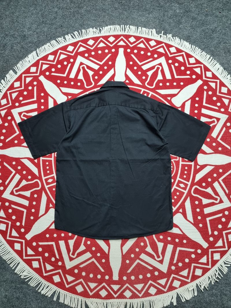 Beams Kemeja double pocket lengan pendek, foto 3