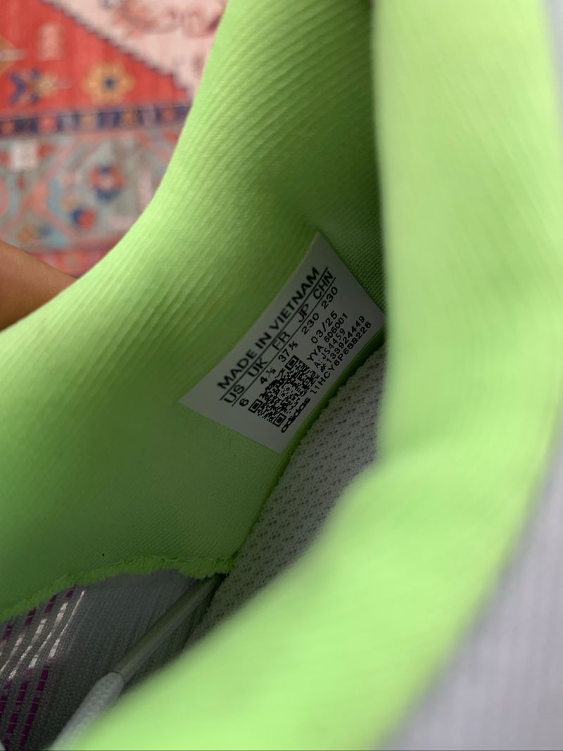 Adidas Adizero Evo SL Lavender Lime Burst, foto 6