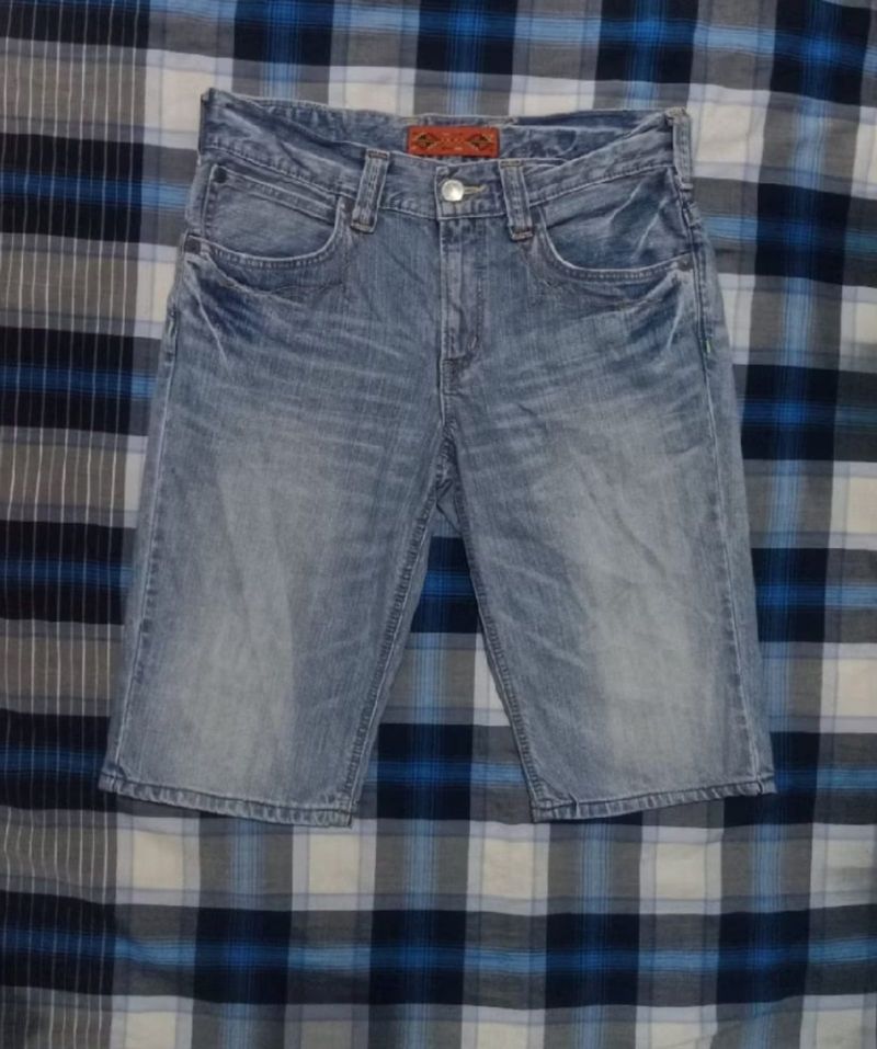 Celana Jeans Pendek Edwin Vintage SZ 32/33, foto 8