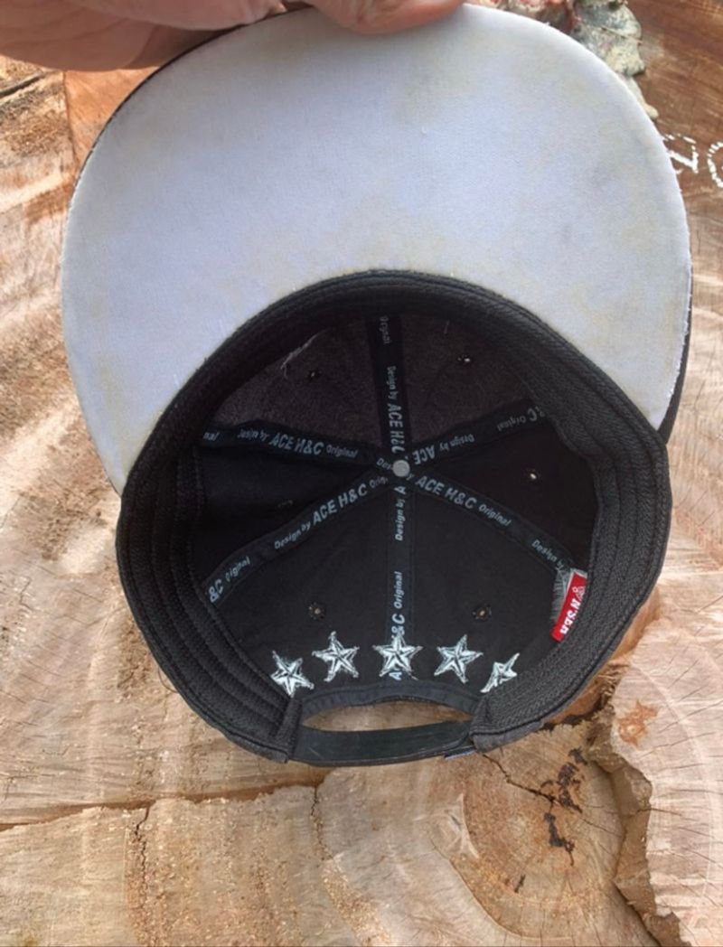 Y2K Hats Star Five Denim Japan Snapback, foto 4