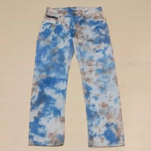 Avail Jeans Japanese Brand Tie Dye Reguler Jeans Original