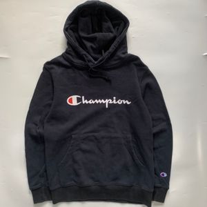 Champion Vintage Streetwear Sweatshirt Pria black