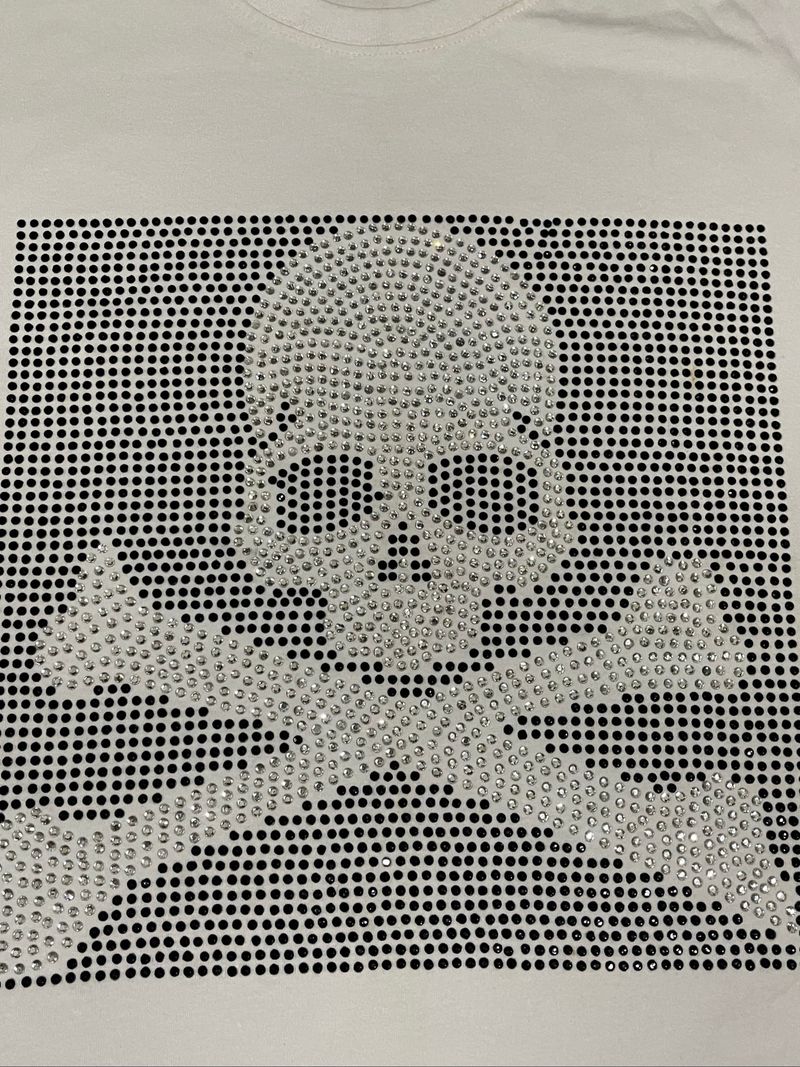 Mastermind Japan Rhinstone Studded T Shirt, foto 5