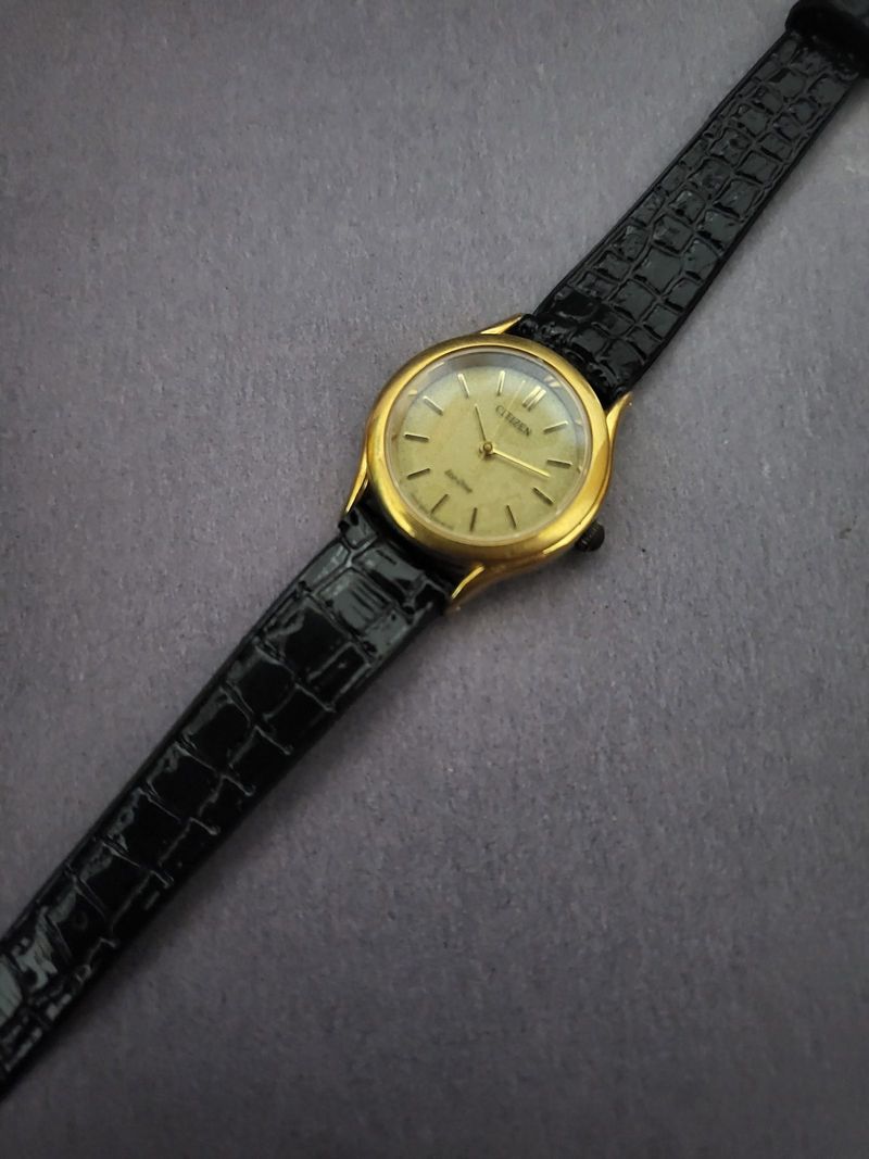Citizen Eco Drive (gold plated), foto 3