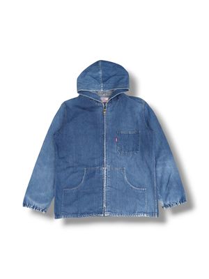 EDWIN Vintage Streetwear Denim jacket Pria blue