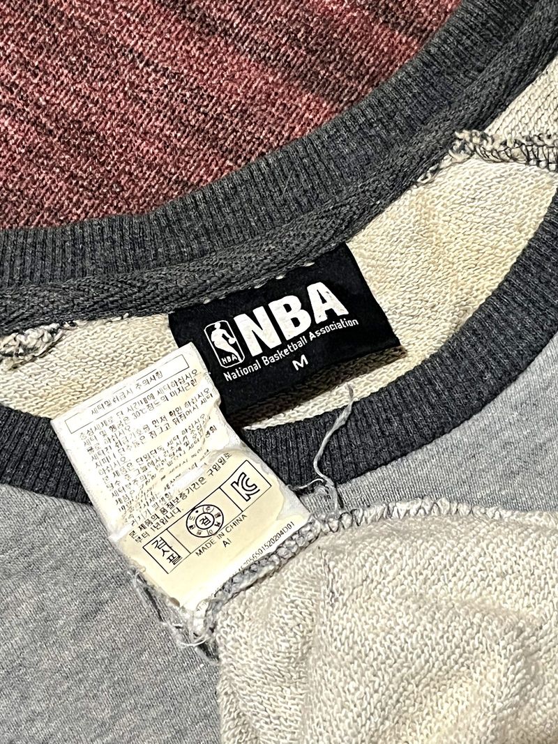 NBA Sweatshirt Big Logo Two Tone Colour, foto 5