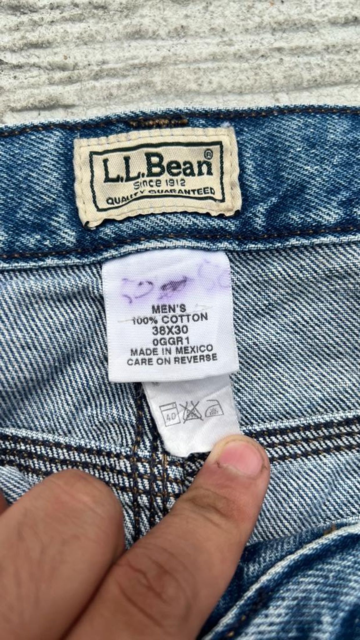 LL Bean Casual Jeans Pria blue, foto 6
