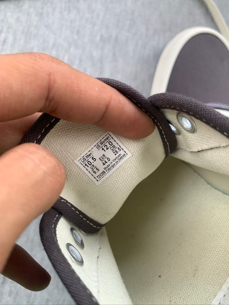 Vans Authentic Vault OG LX Gray White, foto 7