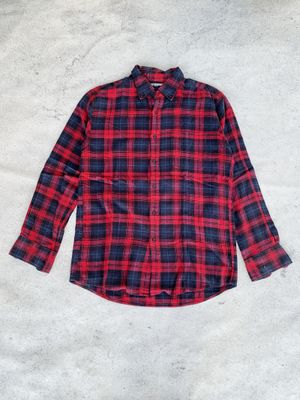 Kemeja flanel uniqlo
