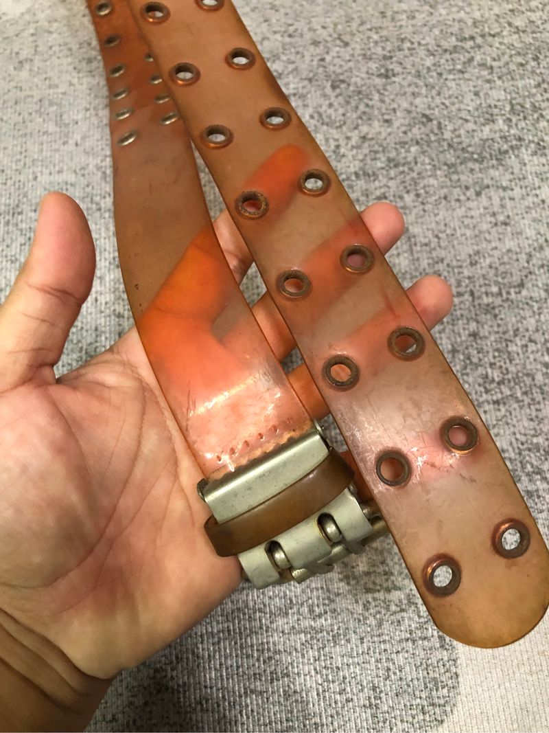 Y2K belts punk studed transparant, foto 6