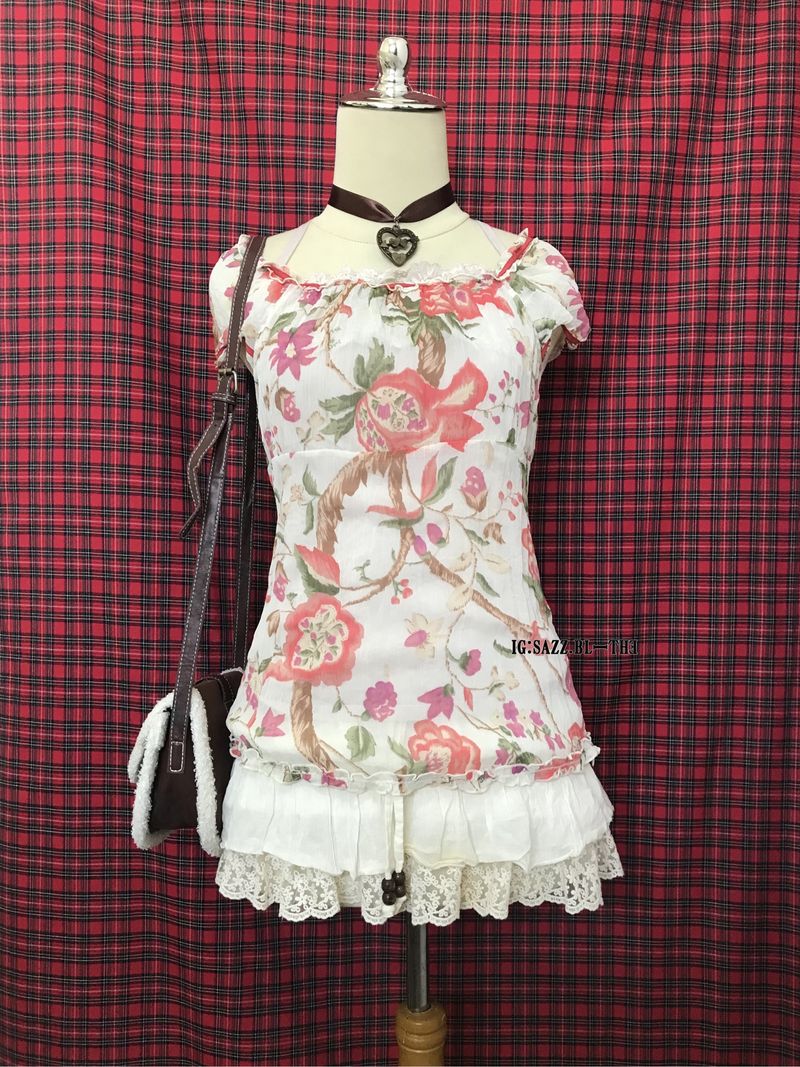 Babydoll Floral Mesh, foto 2