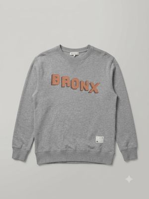 CODI GALLERY GREY "BRONX" CREWNECK