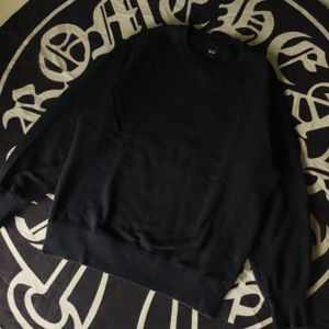 Uniqlo Streetwear Sportswear Sweatshirt Pria black