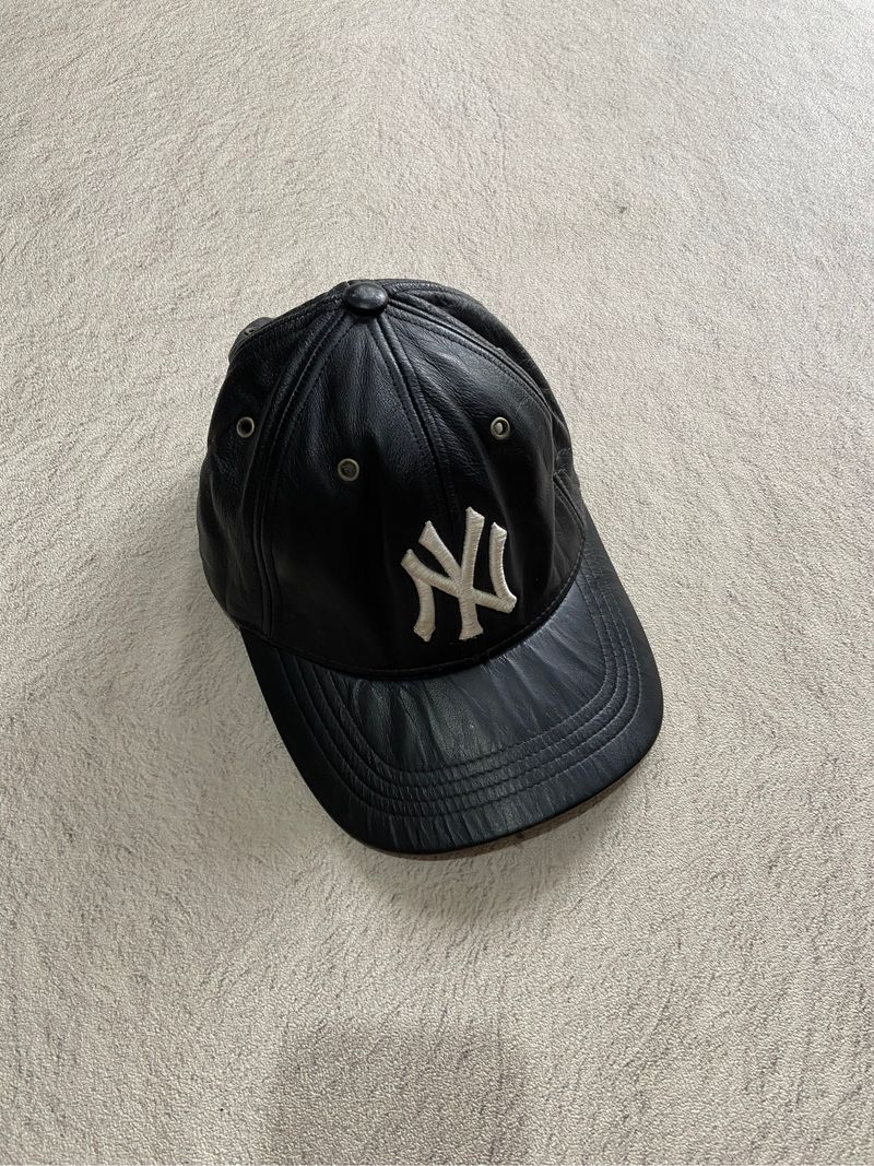 Ny cap mlb leather, foto 2