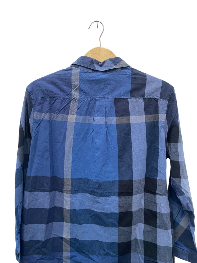 Burberry Brit Novacheck Half Button Kemeja Flanel, foto 7