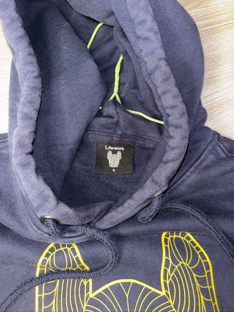 Hoodie life work, foto 3