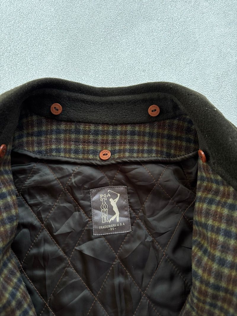 PGA TOUR TRADEMARK USA wool fireman claps jacket, foto 5
