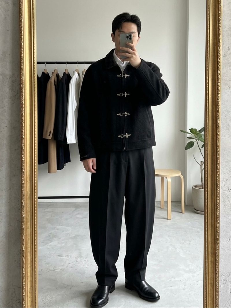 Manstar wool fireman claps jacket, foto 2