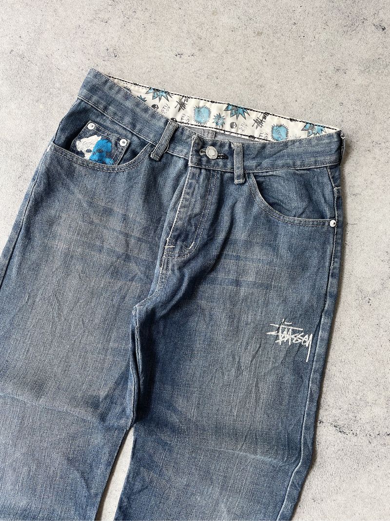 Stussy x levis straight pants, foto 2