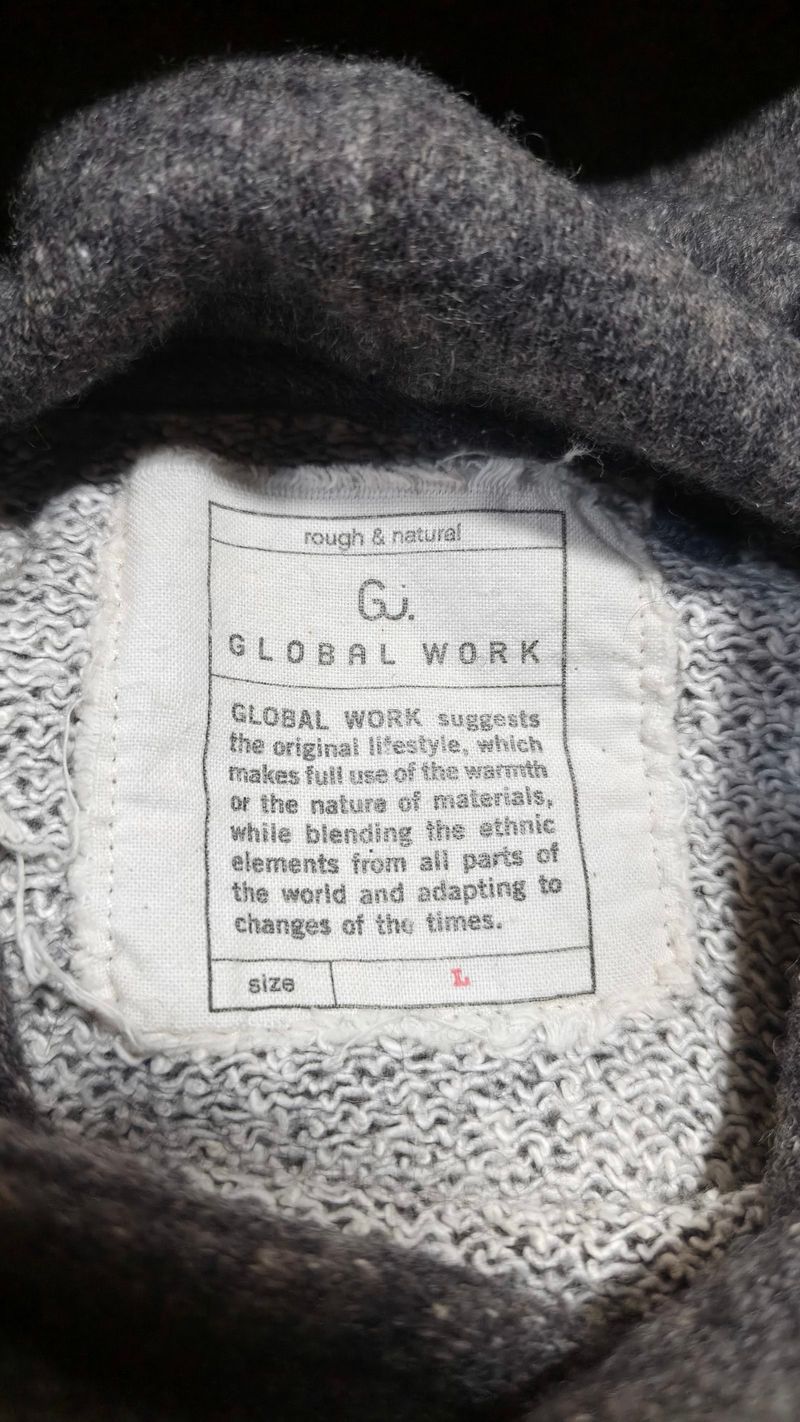Global work hoodie wool, foto 2
