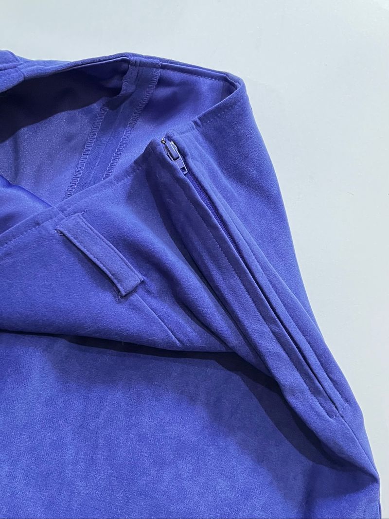 Purple Suede Skort - Rok, foto 5