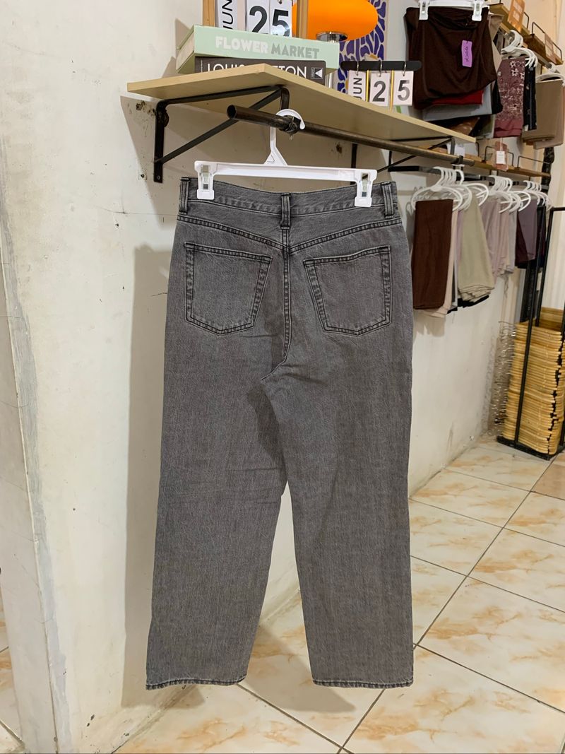 Celana Jeans cowo abu-abu, foto 3
