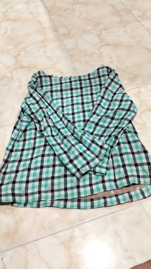 Baju Hijau Kotak