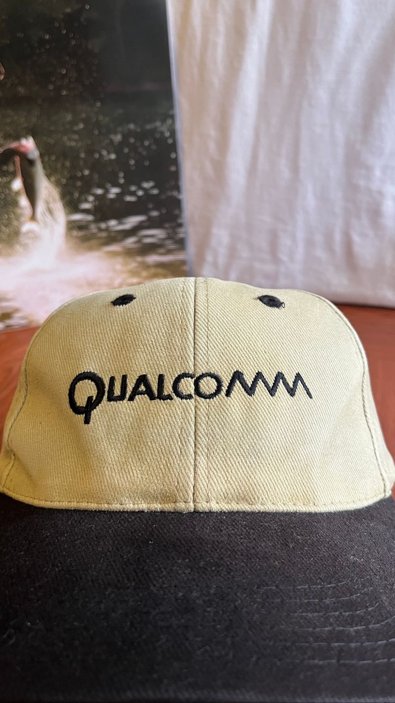 Topi Vintage Two Tone Dad Hat Qualcomm, foto 2