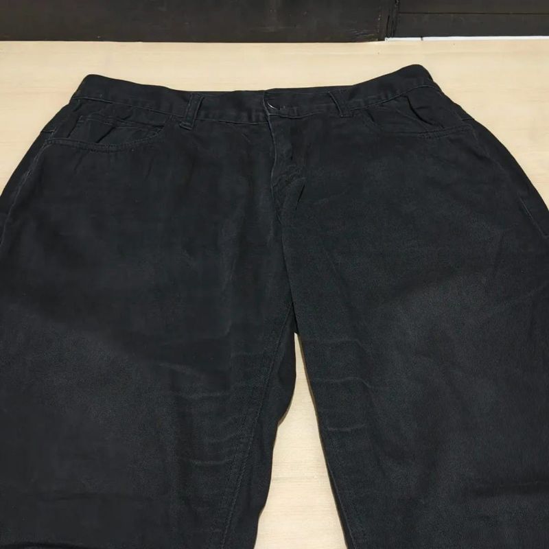 Unsigned Japanese Brand Black Jeans Original, foto 2