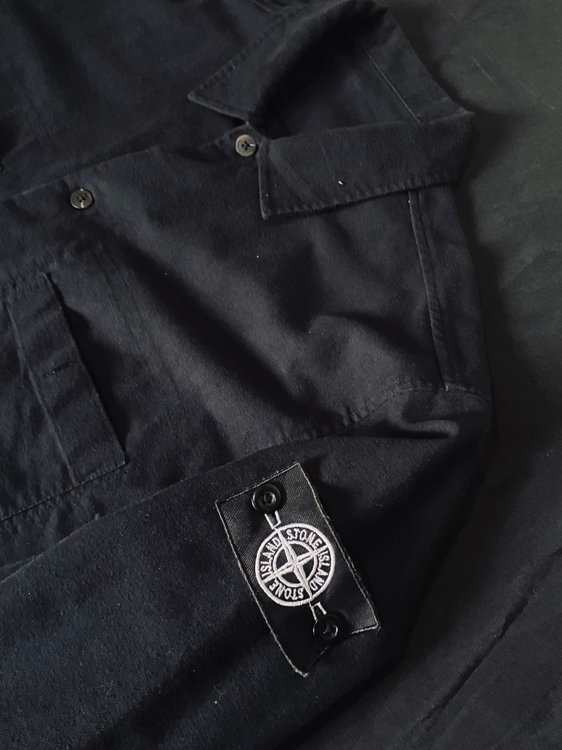 Stone Island Casual Track jacket Pria black, foto 2