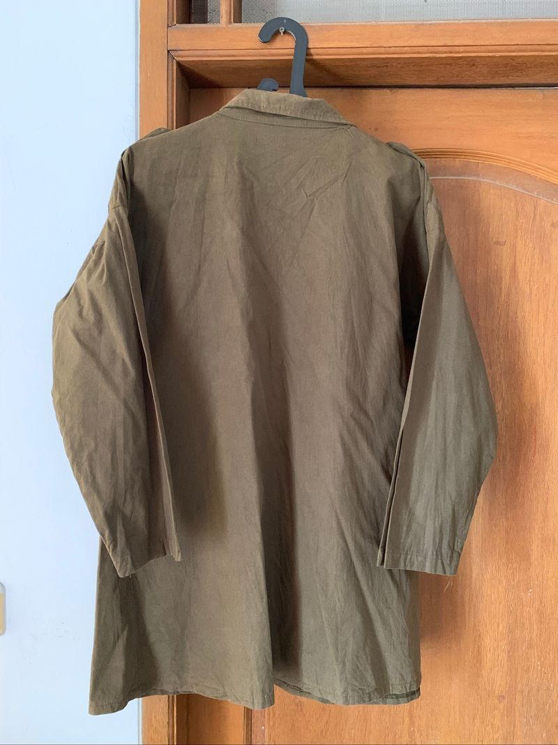 blazer hijau army pocket, foto 5