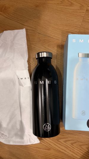SMEG x 24 bottles tumbler black 500ml
