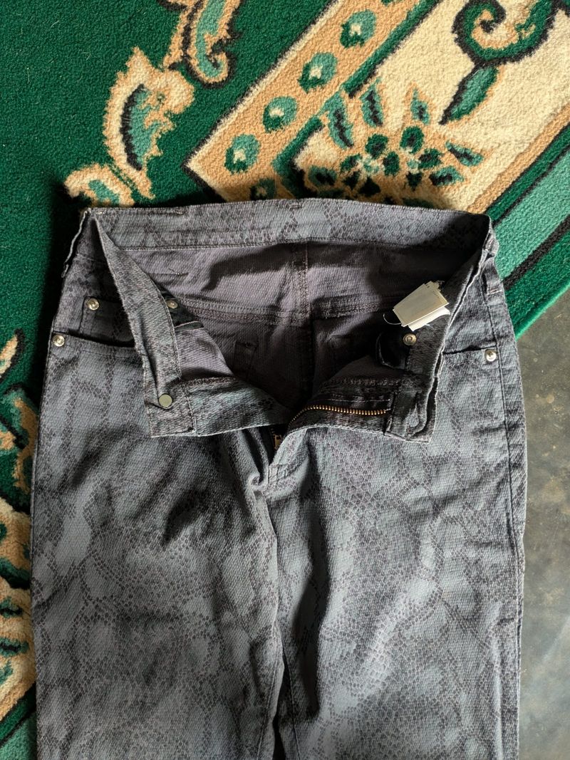 Cimmaron snakeskin flare pants, foto 4