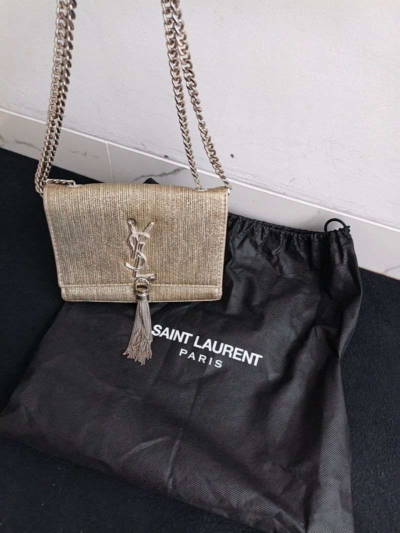 YSL Saint Laurent Mini Tussel, foto 4