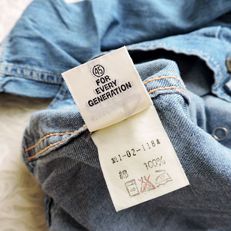 45RPM STUDIO DENIM LINE JACKET, foto 5