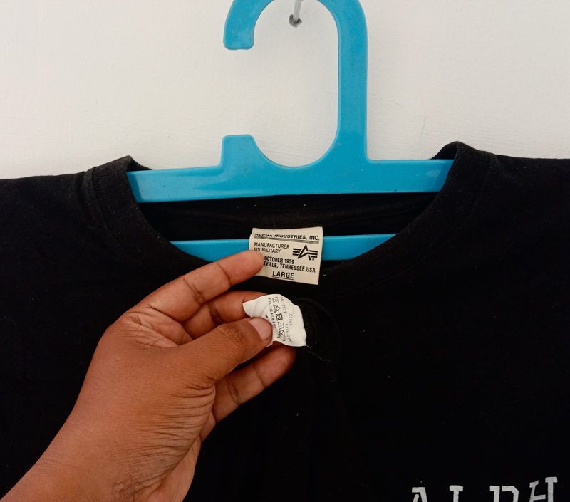 Longsleeve Alpha Industries Tapped, foto 3