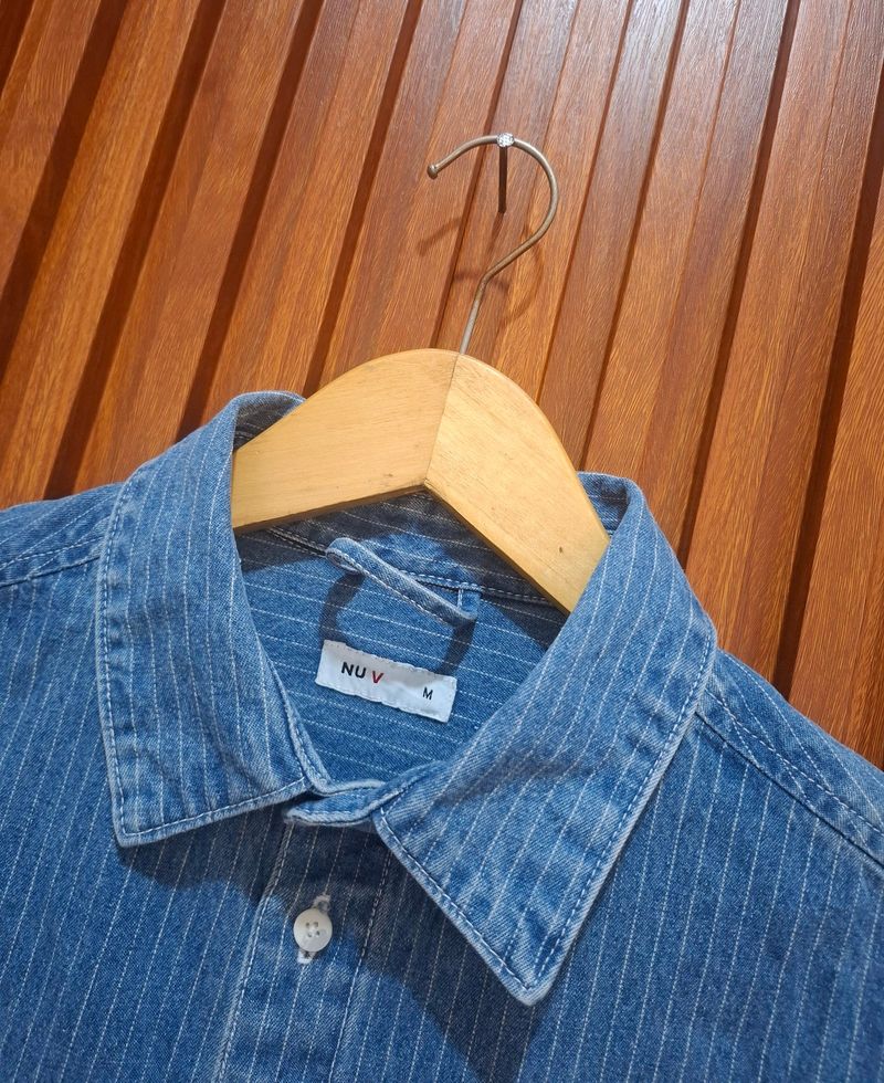 Nuv (Nuvalue) Denim Shirt Size tag M, foto 3