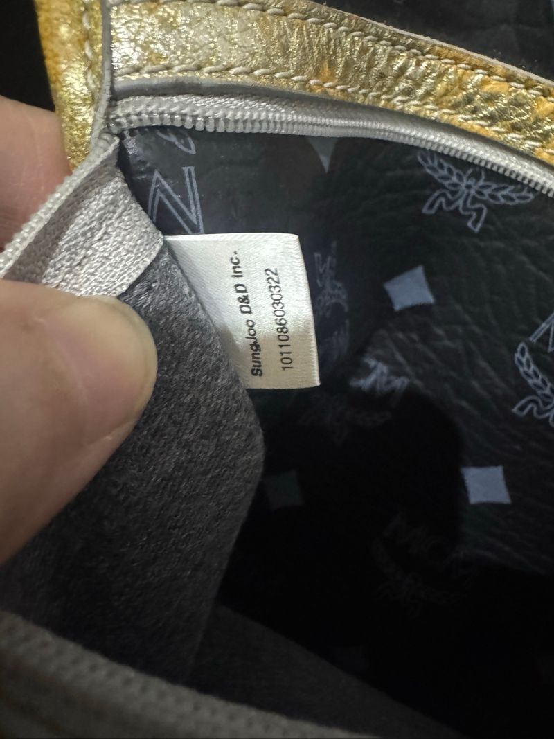 MCM princes lion visetos tote bag, foto 6